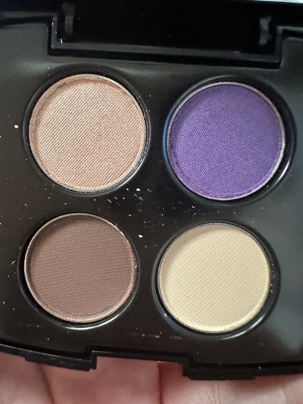 NOS Lancome Color Design Sensational Effects Eye Shadow Quad mini .05 oz
